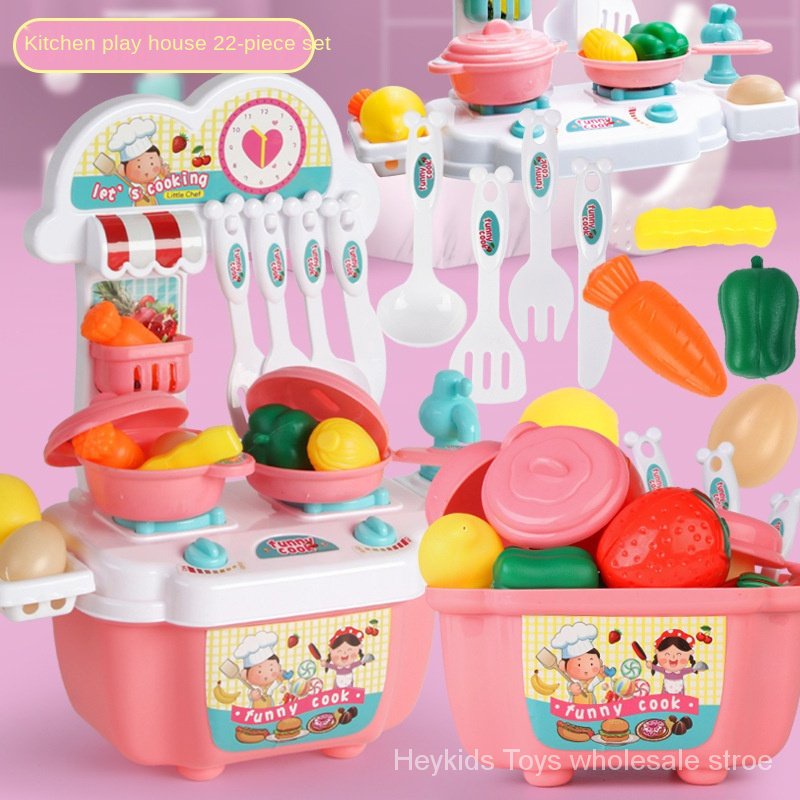 Kitchen toys for girls Children's House Play pretend Cooking Toy ...