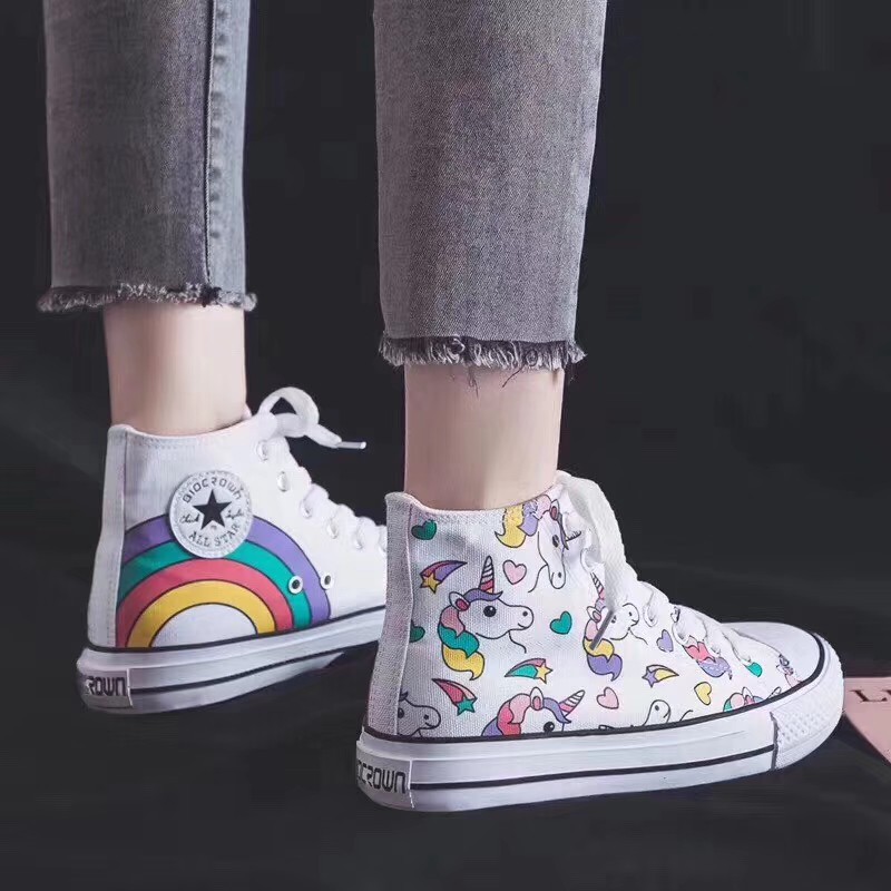 unicorn rainbow converse