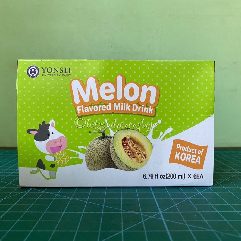 Yonsei Melon Flavored Milk Drink | Shopee Philippines