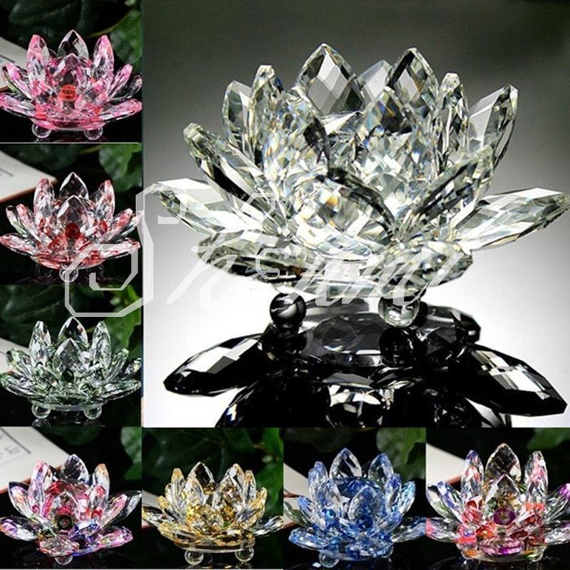 crystal flower ornaments