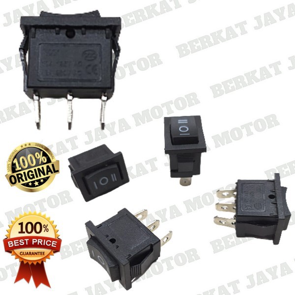 (Ready To Send) SWITCH SWITCH ON OFF ON MINI 3 PIN 3 Foot 2 ARAH ...