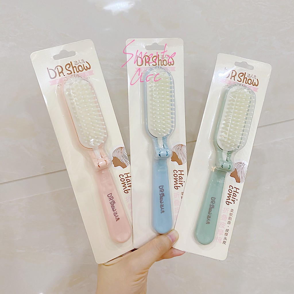 ACC]Air Bag Comb Hair Comb Brush Massage Hair Folding Hair Brush Comb |  Shopee Philippines