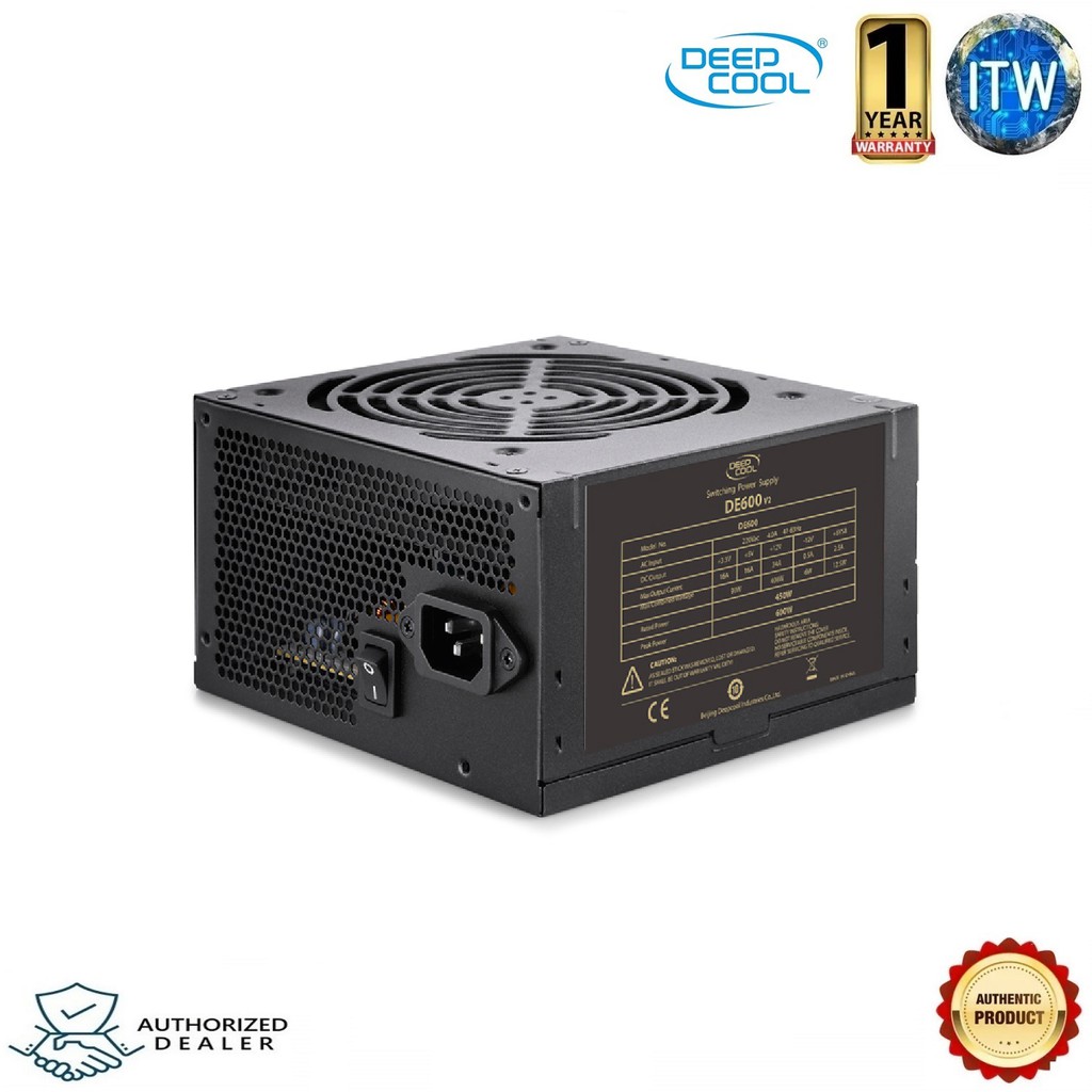 Блок питания deepcool de600 v2 обзор