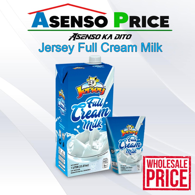 Jersey Full Cream Milk 1 LITER Shopee Philippines
