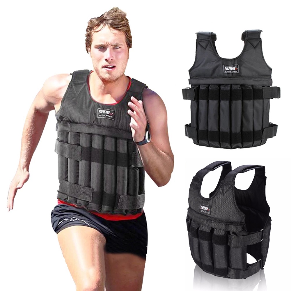 20kg 50kg Loading Weighted Vest Adjustable Exercise Training Fitness
