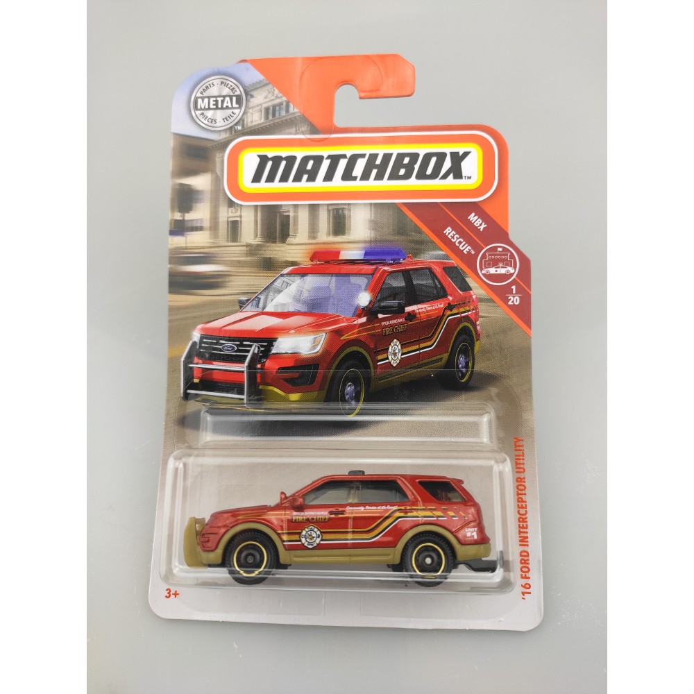 matchbox ford interceptor utility