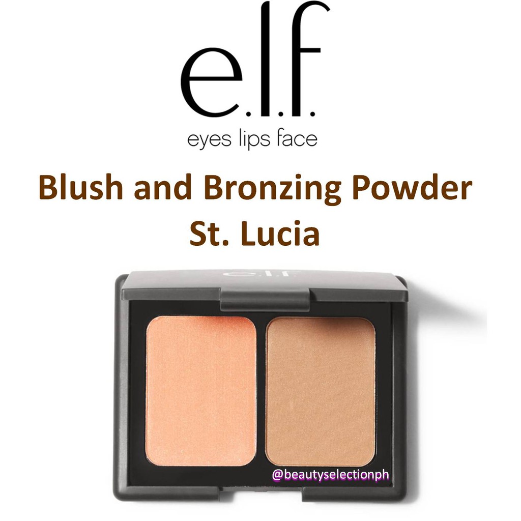 Elf ST. LUCIA Blush and Bronzing Powder Shopee Philippines