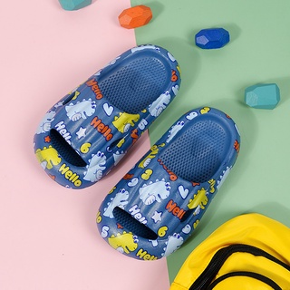 Children's cave shoes cute cartoon little dinosaur print EVA boys and girls beach shoes children's sandals #3
