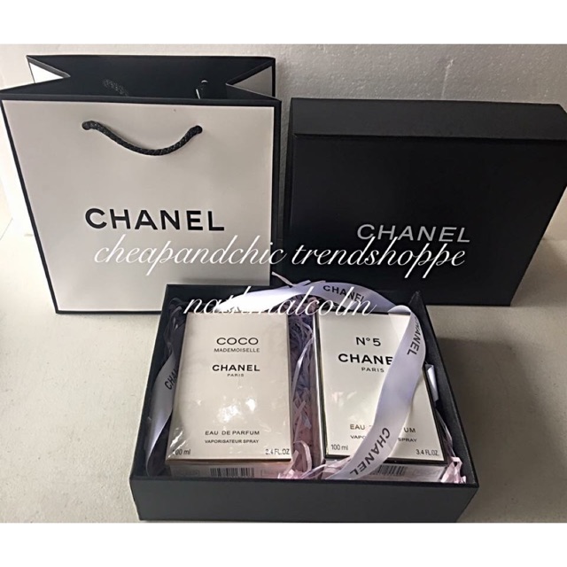 coco chanel mademoiselle gift set