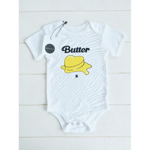 Sofielle.ph B T S Butter Onesies Siblings twins and for family Twinning outfit Shopee Philippines