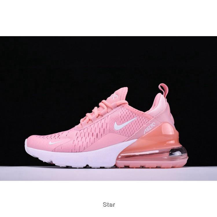 womens nike air max 270 pink and white