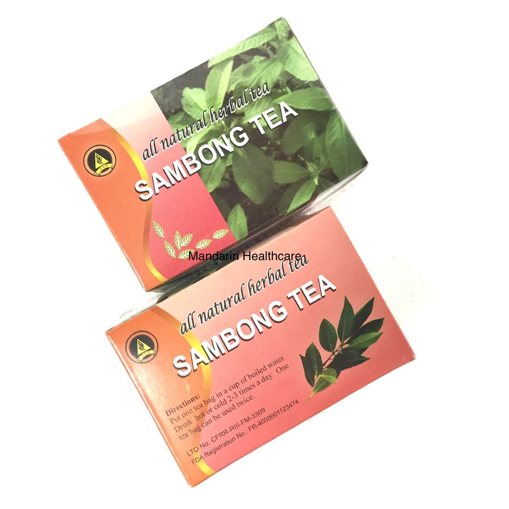 Namica All Natural Herbal Tea Sambong Tea 30 teabags (1 box) Shopee