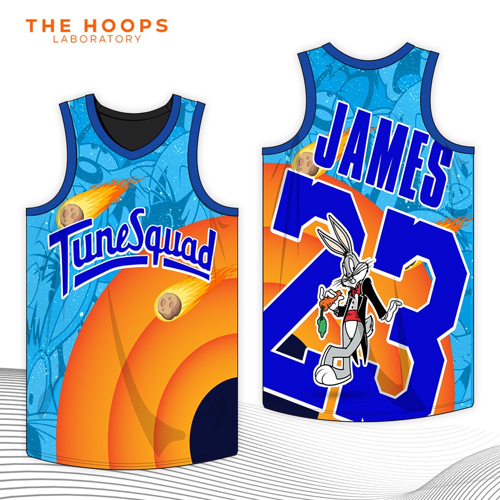TuneSquad Basketball Full Sublimation Space Jam Jersey (TOP) Shopee