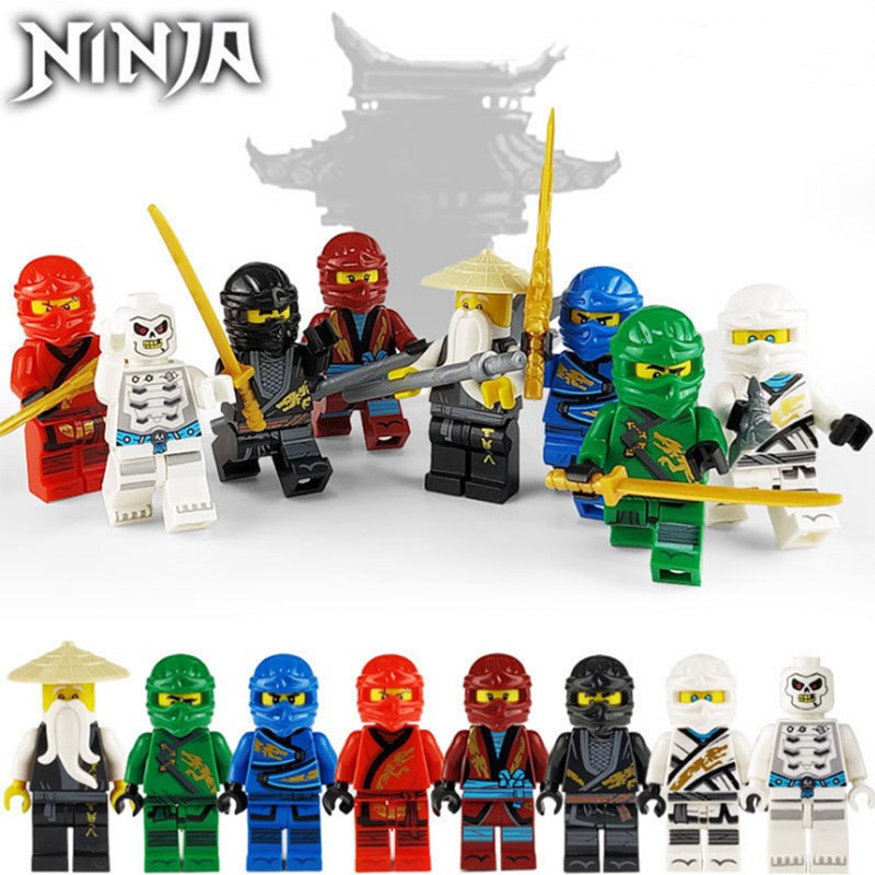 lego ninjago all jay minifigures