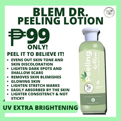 BLEM DR EFFECTIVE SKIN EXFOLIATOR PEELING LOTION 100ml (ORIGINAL