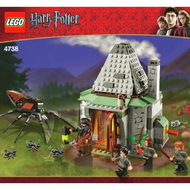 harry potter hagrids hut lego