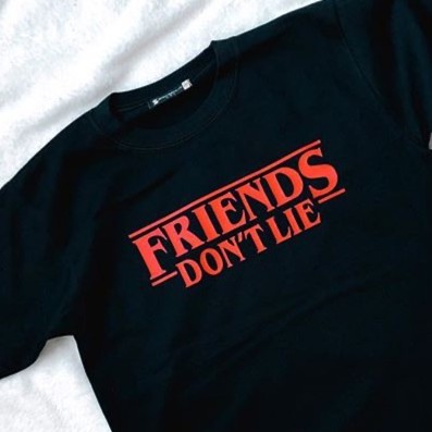 FRIENDS DONT LIE | STRANGER THlNGS Tshirt | Spectee MNL Tee | Shopee ...