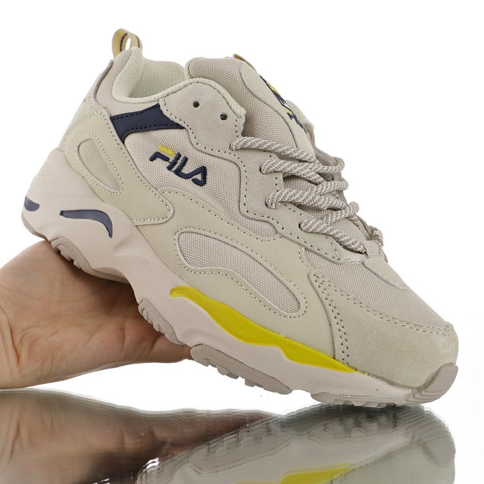 yellow fila shoes mens