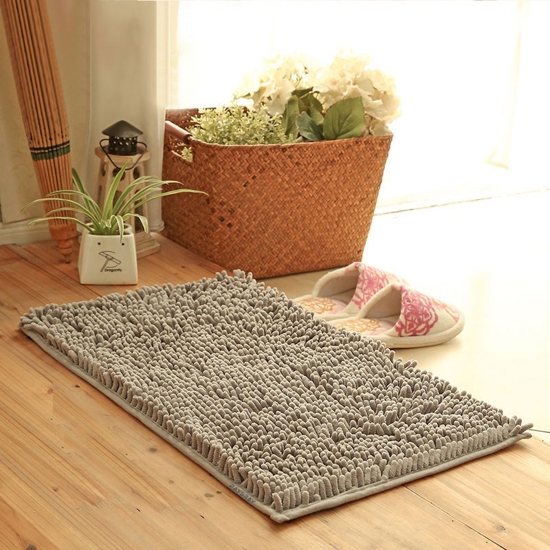 Door Entry Mat Absorbent Doormat Thick Anti-slip Bath Mat Hotel Kitchen Bathroom Rug