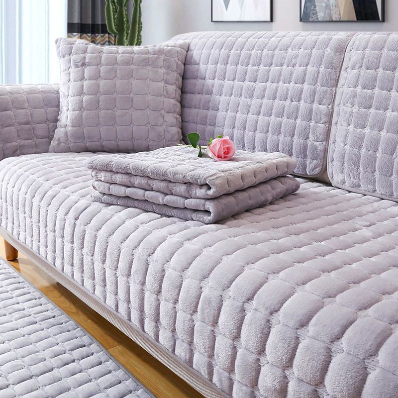 Sofa cushion plush sofa cushion universal full cover non-slip fabric