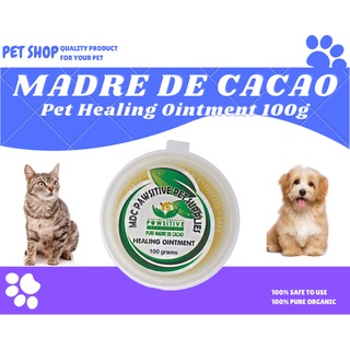 Madre De Cacao Pure Pet Healing Ointment Cream 100g for Dog and Cat and More, anti pulgas and garapa