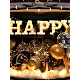 ⊕Spot found yo* net red car trunk surprise birthday romantic decoration girlfriend scene layout ball #2