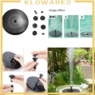 Floating Micro Water Flow Solar Fountain Outdoor Pool Decoration Fountain Water Pump Bird Feeder Solar Energy Water Sprinkler Shopee Philippines