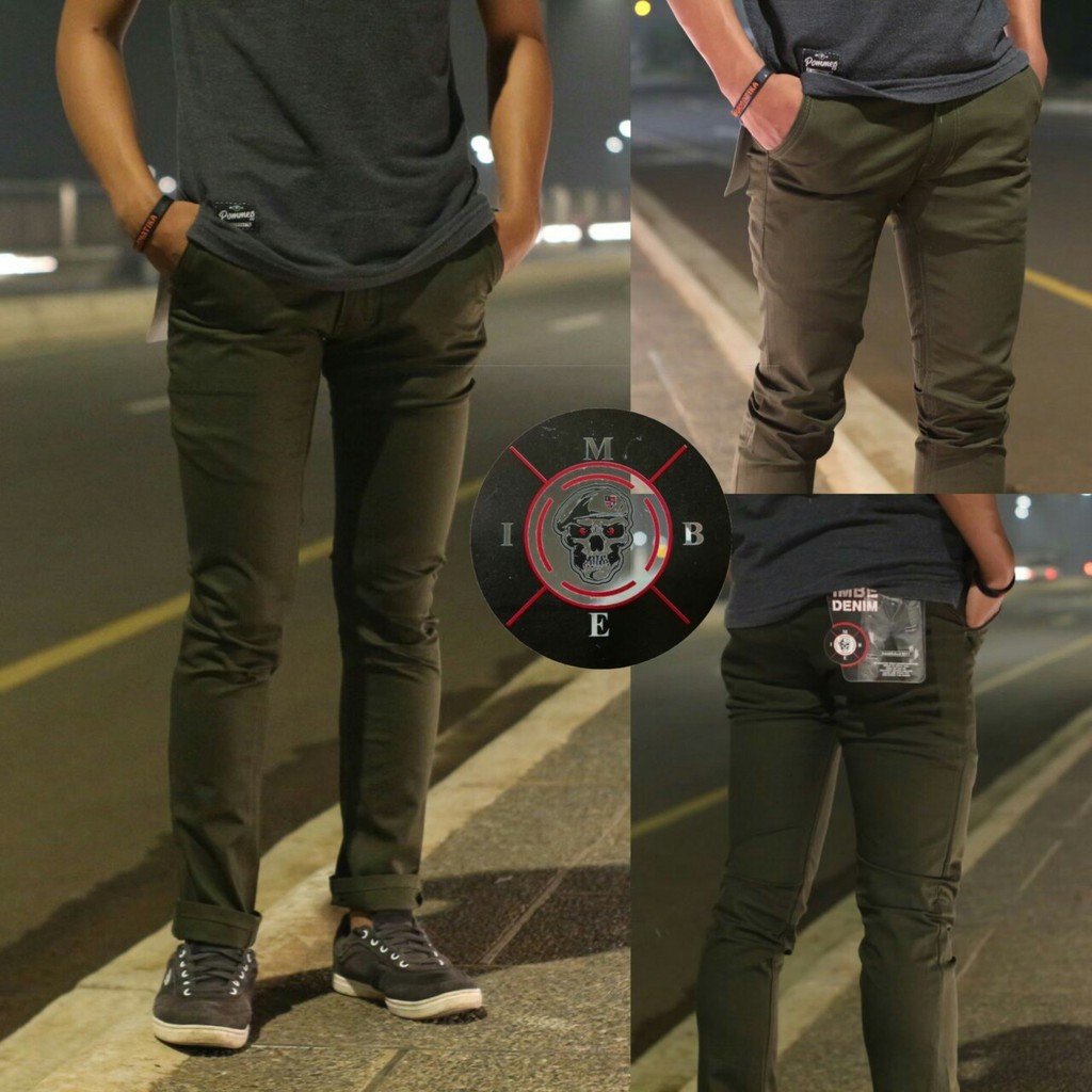 chino green pants