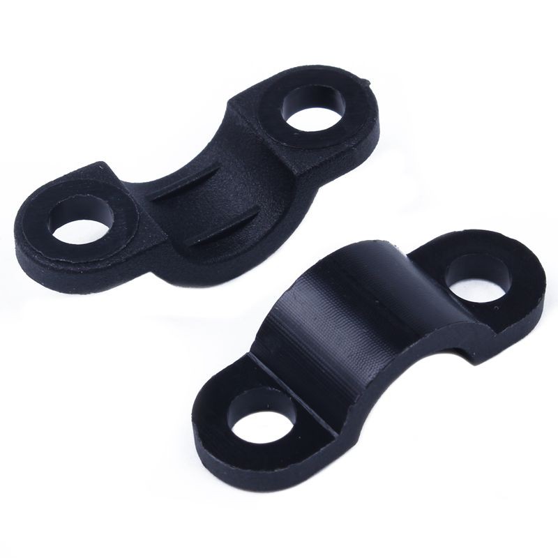 70Pcs Screws Mounted Arched Cable Clamp Clip 21 x 7mm for 3mm Wire