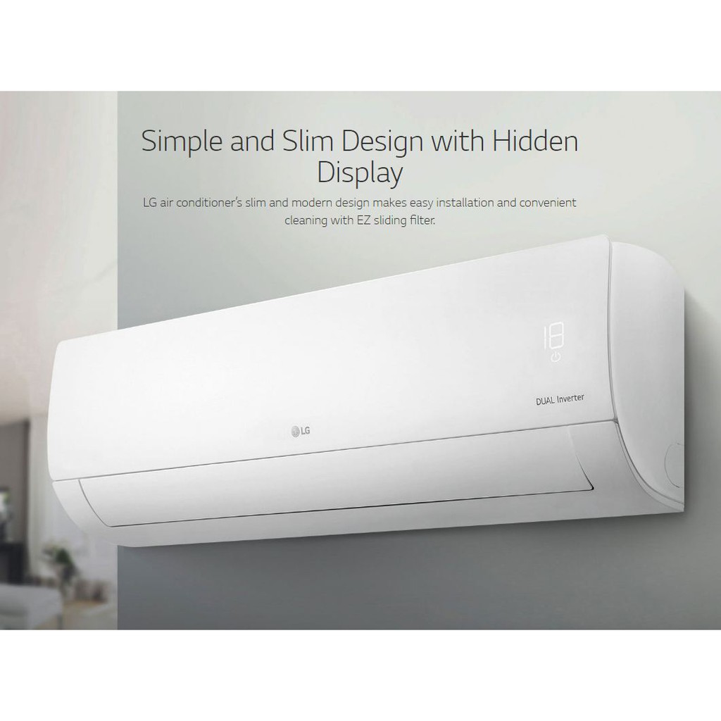 Lg Split Type Aircon Standard Inverter Shopee Philippines