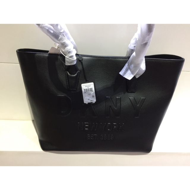 dkny black handbag