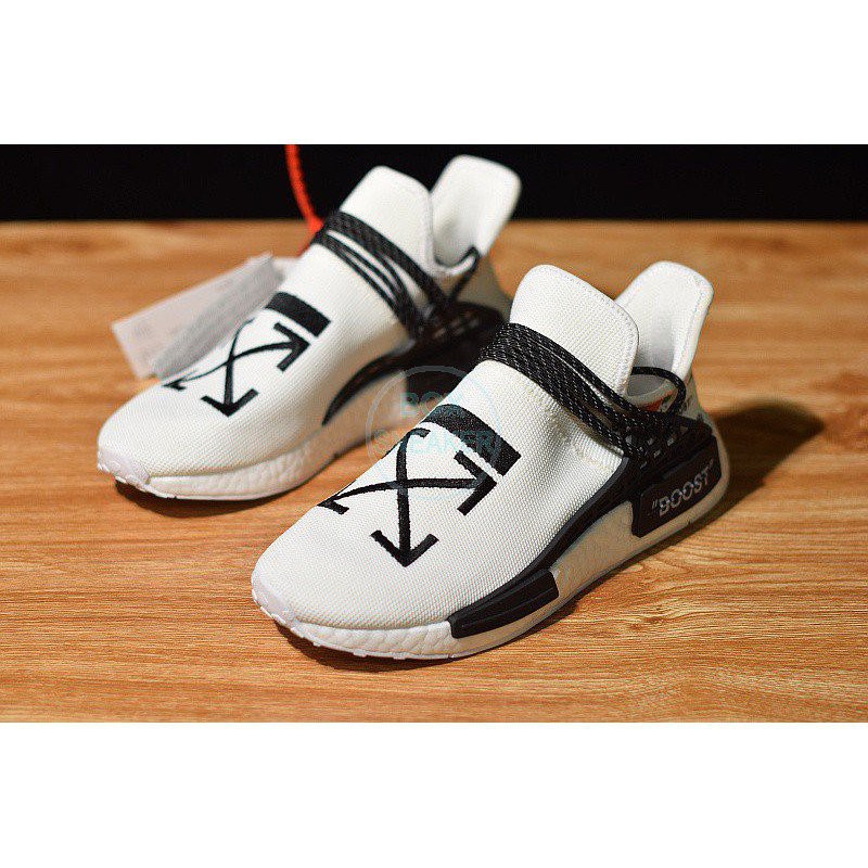 Virgil Abloh OFF-WHITE X Pharrell X Adidas NMD Hu Race Trail Light  Grey/Black-White F99768 | lupon.gov.ph