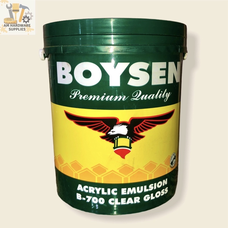 Boysen B-700 Acrylic Elmulsion Clear Gloss Gallon | Shopee Philippines