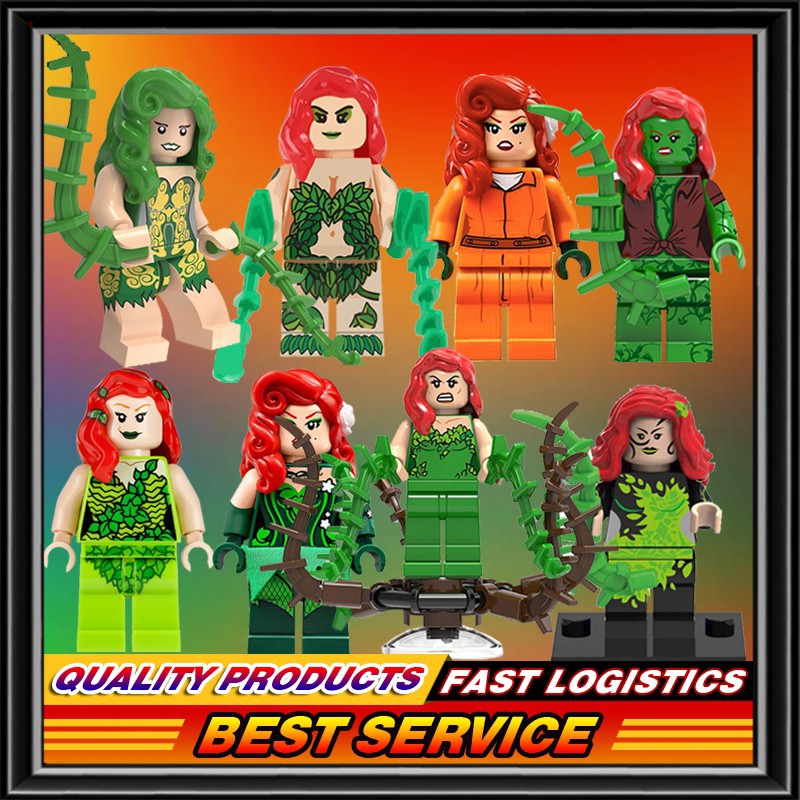 poison ivy lego figure