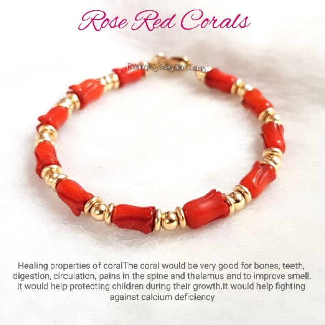 coral bracelet