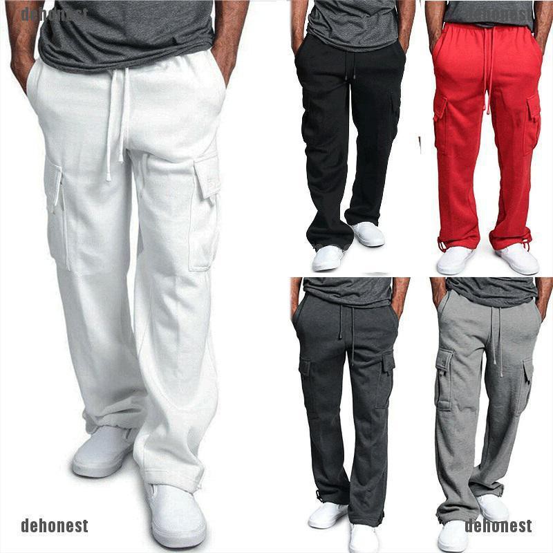 mens combat tracksuit bottoms