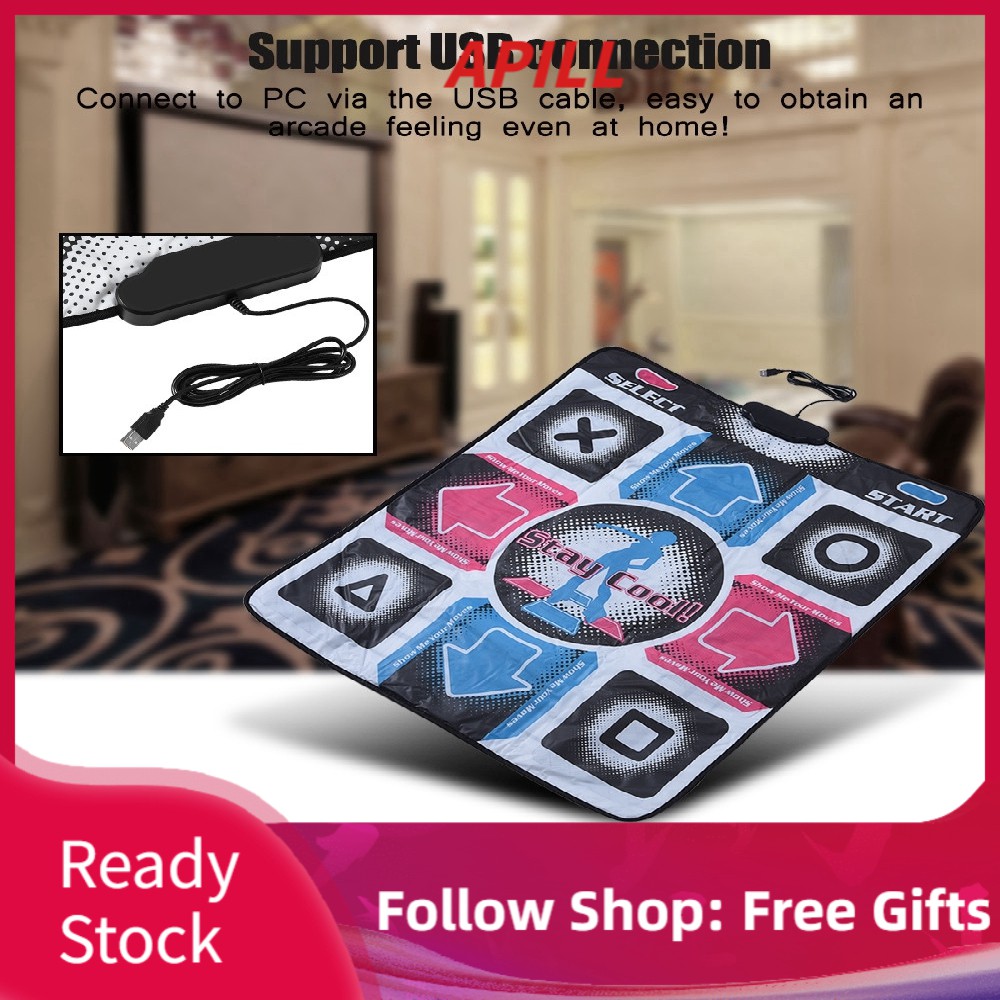 Seller Recommend Non Slip Dance Revolution Ddr Dancing Pad Mat Step Dancer Blanket For Pc Shopee Philippines