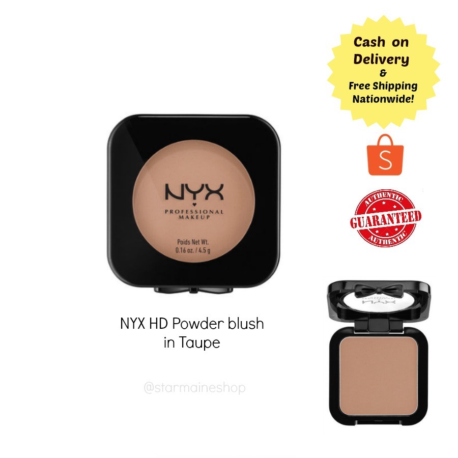 nyx hd blush taupe