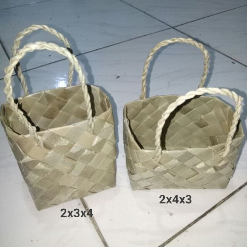 Native Bayong Bag 2x3x4 / 2x4x3 Shopee Philippines