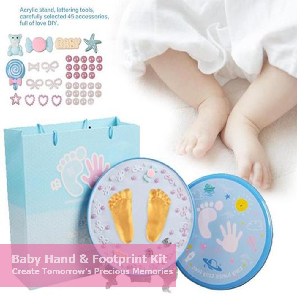 baby first footprint kit