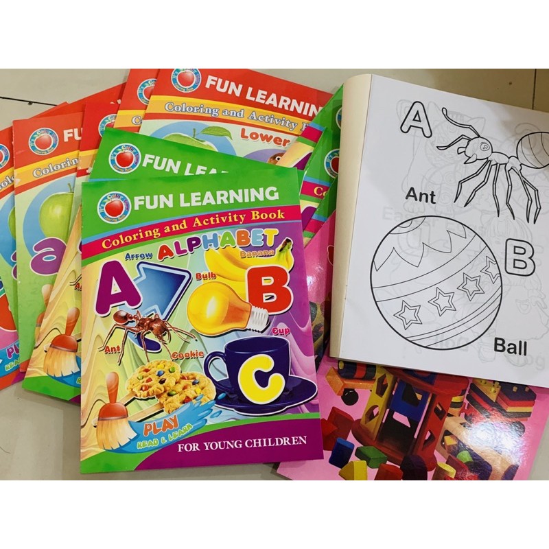 Fun Learning Coloring and Activity Book for Young Children ...