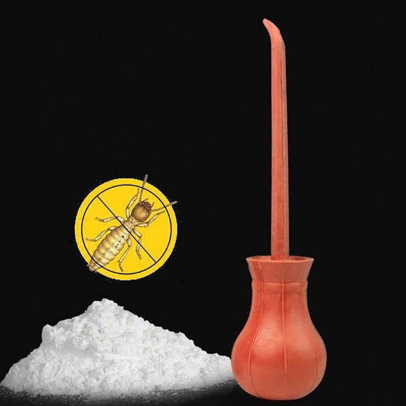 LBT Rubber Pest Control Pesticide Termite Bulb Duster Insecticide