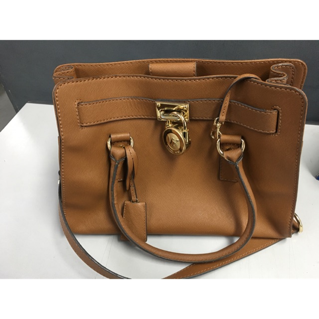 michael kors hamilton black silver