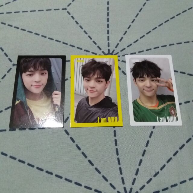 Stray Kids Kim Woojin I Am Who Border Photocards Set Shopee Philippines