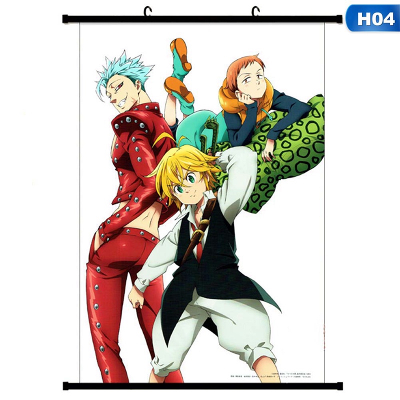 Poster A2 Sleeve Anime Nanatsu No Taizai Seven Deadly Sins Ban Elaine