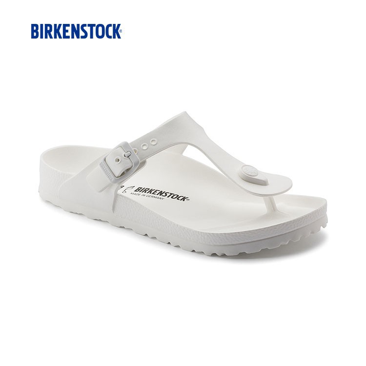 birkenstock all white rubber