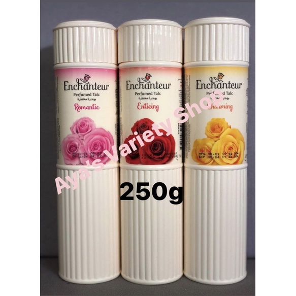 Enchanteur Perfumed Body Talcum Powder Shopee Philippines