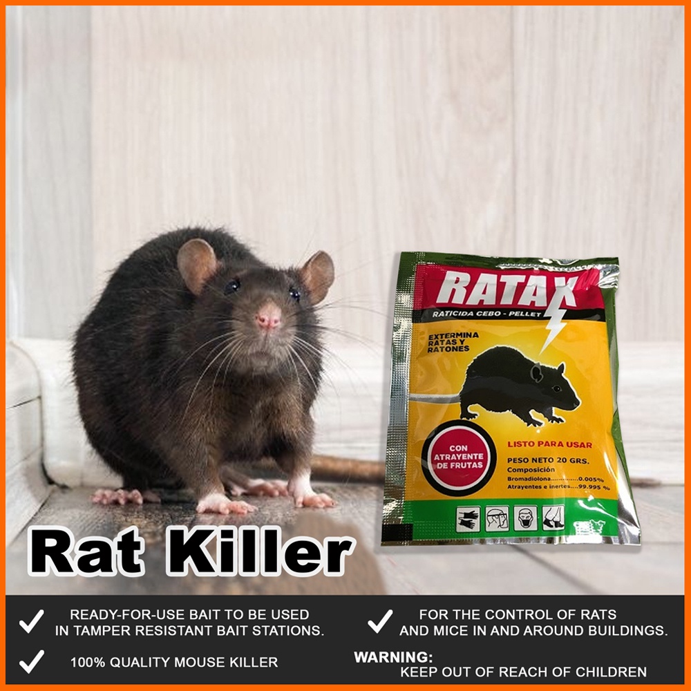 PurpleDust Rat Pest Poison Killer Bait Pest Control | Shopee Philippines