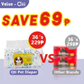 Korean Female&Male Pet Dog Diaper 36’s XXS XS S M L XL Puppies&Cats Diapers