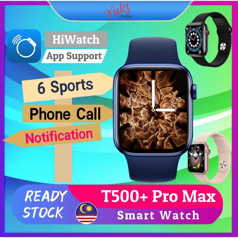 smartwatch t500 shopee